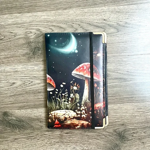Mushroom Moon Server Book - Black with Red Accents - Picture 2 of 4